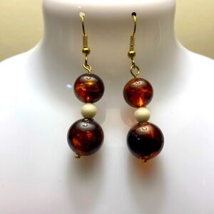 Brown Vintage earrings
